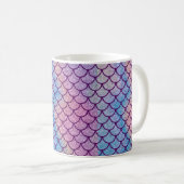 Mermaid Shimmer Scale Classic Mug Kaffeetasse (VorderseiteRechts)
