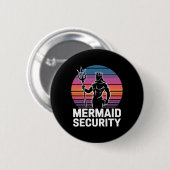 Mermaid-Sicherheit 1 Button (Vorne & Hinten)