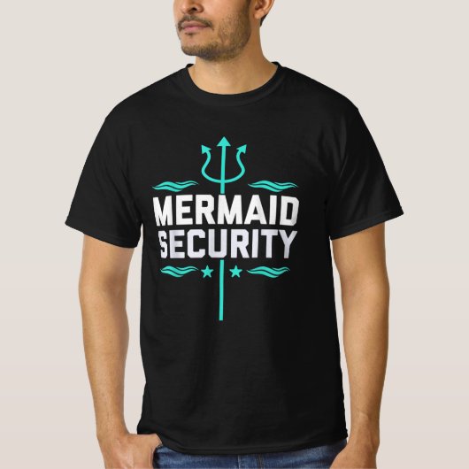 Mermaid-Sicherheit T-Shirt (Vorderseite)