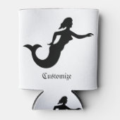 Mermaid Silhouette Thunder_Cove Dosenkühler (Vorderseite)