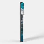 Mermaid Silver Hair Türkis Ozean Case-Mate iPhone Hülle (Rückseite / Rechts)