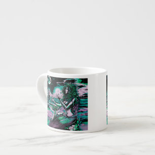 Mermaid Siren Atlantis Pearl Espressotasse