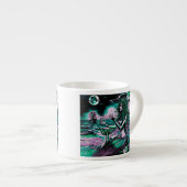 Mermaid Siren Atlantis Pearl Espressotasse (Vorderseite Rechts)