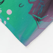 Mermaid Siren Atlantis Pearl Fleecedecke (Ecke)