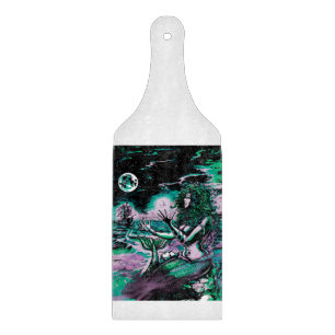 Mermaid Siren Atlantis Pearl Schneidebrett