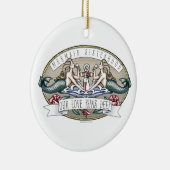 Mermaid Sisterhood - Submarine-Themendekoration Keramik Ornament (Rechts)