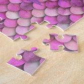 Mermaid skaliert Prinzessin pink lila Mädchenname Puzzle (Seite)