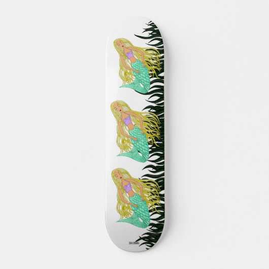 Mermaid Skateboard (Vorne)