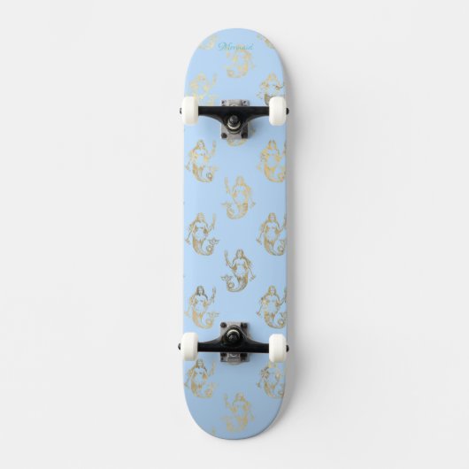 Mermaid Skateboard (Vorderseite)