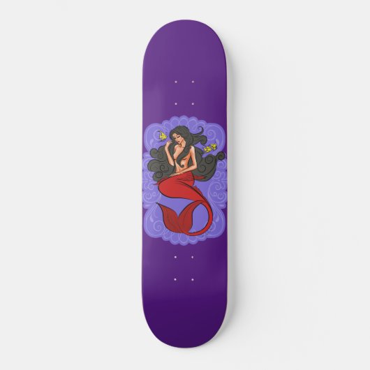 Mermaid Skateboard (Vorderseite)