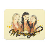 Mermaid Sketch Magnet (Horizontal)