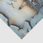 Mermaid-Skulptur Seidenpapier (Detail)