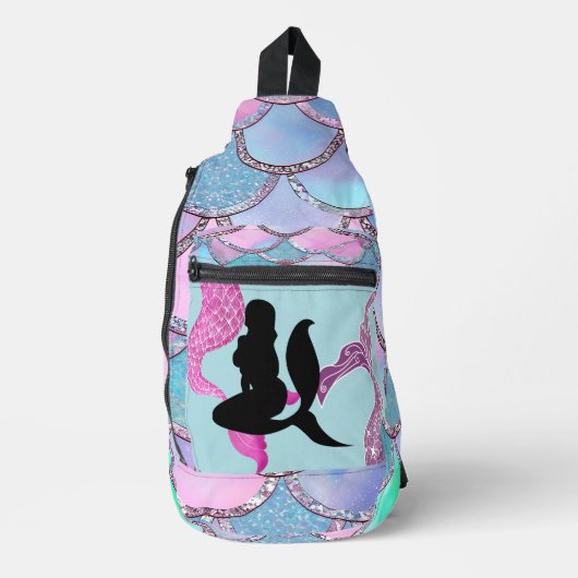 Mermaid Sling Bag (Vorderseite)
