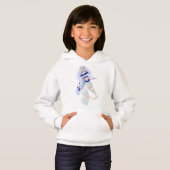 Mermaid Snow Maiden Kid hoodie (Vorne ganz)