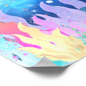 Mermaid spielt poster (Ecke)
