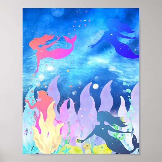 Mermaid spielt poster (Vorne)
