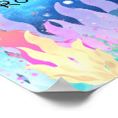 Mermaid spielt poster (Ecke)