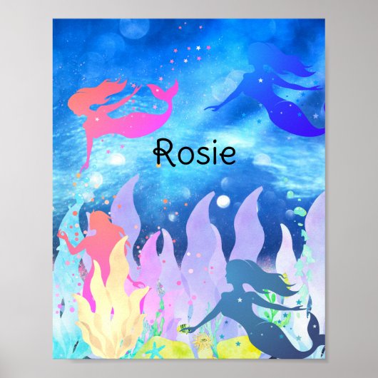 Mermaid spielt poster (Vorne)