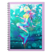 Mermaid Spiral Notebook Notizblock (Vorderseite)