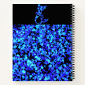 Mermaid Splattered Paint Notizblock (Rückseite)