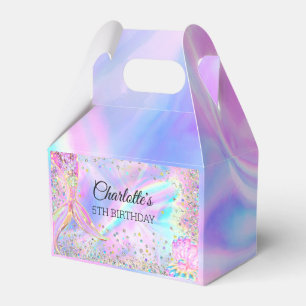 Mermaid Splish Splash Pool Party Girl Birthday Geschenkschachtel