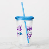 Mermaid Squad Acryltumbler Acryltrinkbecher (Links)