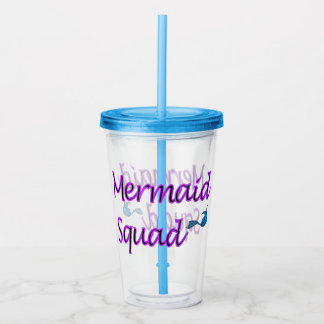 Mermaid Squad Acryltumbler Acryltrinkbecher