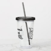 Mermaid Squad Acryltumbler Acryltrinkbecher (Links)
