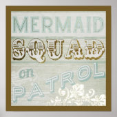 Mermaid Squad auf Patrol Poster (Vorne)