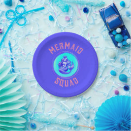Mermaid Squad Birthday Party Thema Pappteller