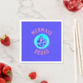 Mermaid Squad Birthday Party Thema Serviette (Beispiel)