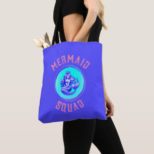 Mermaid Squad Birthday Party Thema Tasche