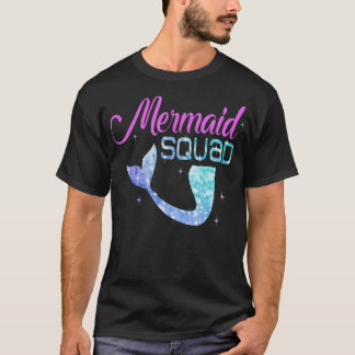Mermaid Squad Bridesmaid Tshirt Mütter Day Mermutt