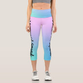 Mermaid Squad Capri Leggings (Vorderseite)