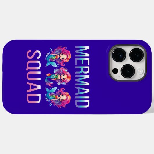 Mermaid Squad Case-Mate iPhone Hülle (Rückseite (Horizontal))