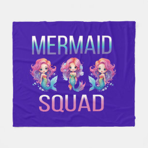 Mermaid Squad Fleecedecke
