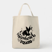 Mermaid Squad Funny Niedlich Beach Tote Bag Tragetasche (Rückseite)
