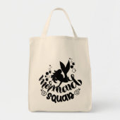 Mermaid Squad Funny Niedlich Beach Tote Bag Tragetasche (Vorne)