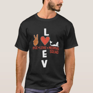 Mermaid Squad für Meerjungfrauenjungfrauen T-Shirt