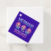 Mermaid Squad Geschenkanhänger (Beispiel)