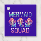 Mermaid Squad Geschenkanhänger (Vorderseite)