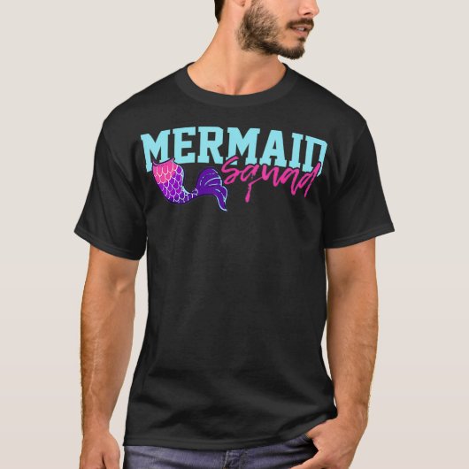 Mermaid Squad Gift _1 T-Shirt (Vorderseite)