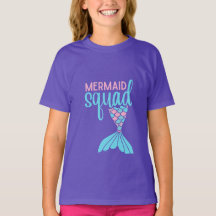 Mermaid Squad Kids Mythical Graphic