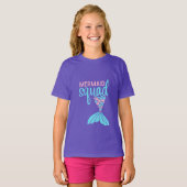 Mermaid Squad Kids Mythical Graphic T-Shirt (Vorne ganz)