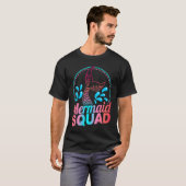 Mermaid Squad Mermaid Mommy  Mermaid & Mermaids T-Shirt (Vorne ganz)