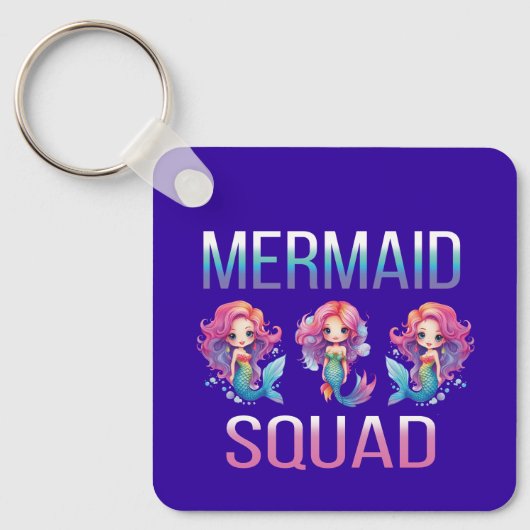 Mermaid Squad Schlüsselanhänger (Vorderseite)