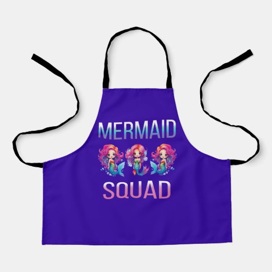 Mermaid Squad Schürze (Vorderseite)