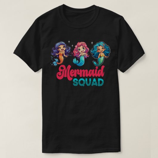 Mermaid Squad T-Shirt (Design vorne)