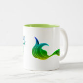 Mermaid Squad Zweifarbige Tasse (VorderseiteRechts)