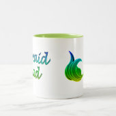 Mermaid Squad Zweifarbige Tasse (Mittel)
